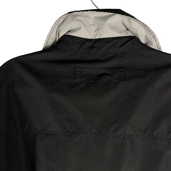 U.S. Polo Assn Men's Golf Jacket Black w/Gray Lightweight XL 100% Polyester Coat - Picture 5 of 12